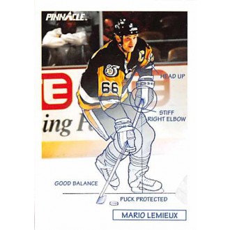 Řadové karty - Lemieux Mario - 1991-92 Pinnacle No.380