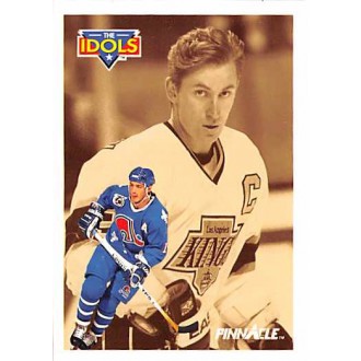 Řadové karty - Sakic Joe, Gretzky Wayne - 1991-92 Pinnacle No.381