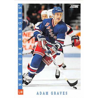 Řadové karty - Graves Adam - 1993-94 Score Canadian No.35