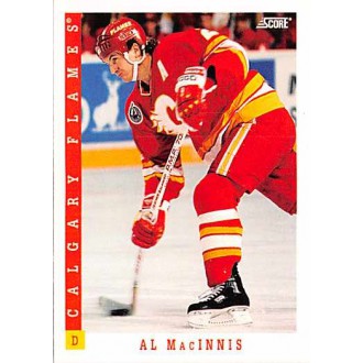 Řadové karty - MacInnis Al - 1993-94 Score Canadian No.121