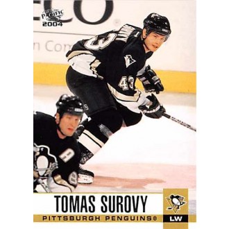 Řadové karty - Surový Tomáš - 2003-04 Pacific No.277