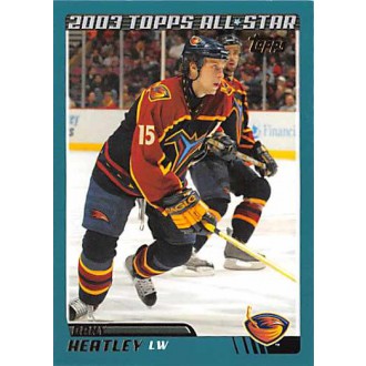 Řadové karty - Heatley Dany - 2003-04 Topps No.301