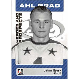 Řadové karty - Bower Johnny - 2006-07 ITG Heroes and Prospects No.21