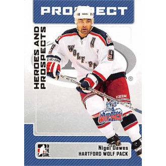 Řadové karty - Dawes Nigel - 2006-07 ITG Heroes and Prospects No.78