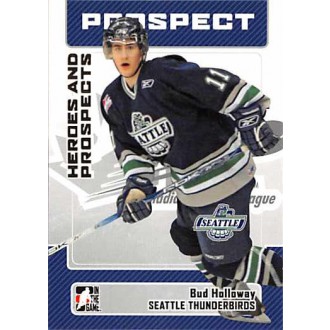Řadové karty - Holloway Bud - 2006-07 ITG Heroes and Prospects No.100