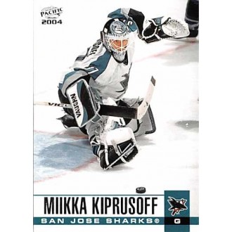 Řadové karty - Kiprusoff Miikka - 2003-04 Pacific No.295