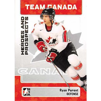 Řadové karty - Parent Ryan - 2006-07 ITG Heroes and Prospects No.146