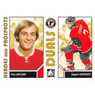 Řadové karty - Lafleur Guy, Esposito Angelo - 2007-08 ITG Heroes and Prospects No.94