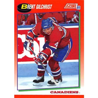 Řadové karty - Gilchrist Brent - 1991-92 Score Canadian English No.259
