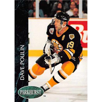 Řadové karty - Poulin Dave - 1992-93 Parkhurst No.242