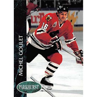 Řadové karty - Goulet Michel - 1992-93 Parkhurst No.272