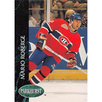 Řadové karty - Roberge Mario - 1992-93 Parkhurst No.322