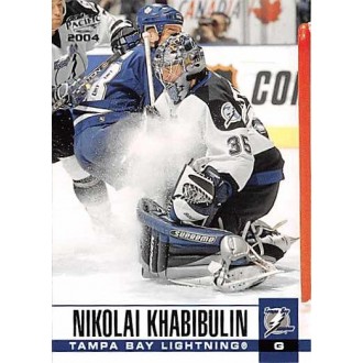 Řadové karty - Khabibulin Nikolai - 2003-04 Pacific No.307