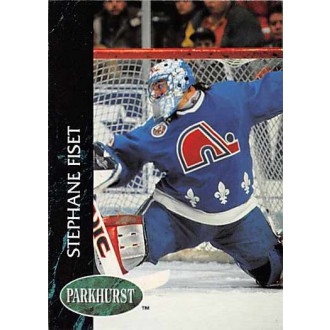 Řadové karty - Fiset Stephane - 1992-93 Parkhurst No.378