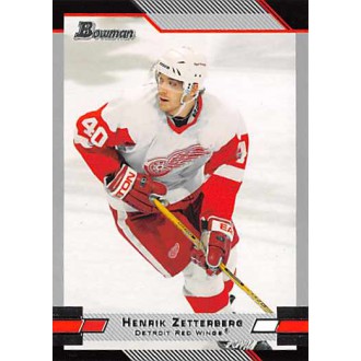 Řadové karty - Zetterberg Henrik - 2003-04 Bowman No.20