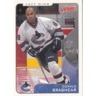 Řadové karty - Brashear Donald - 2001-02 Victory No.339