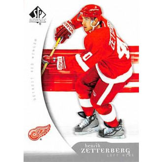 Řadové karty - Zetterberg Henrik - 2005-06 SP Authentic No.36