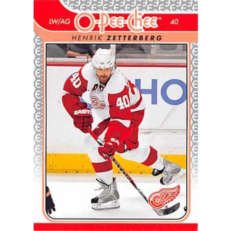 Řadové karty - Zetterberg Henrik - 2009-10 O-Pee-Chee No.351