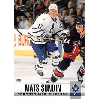 Řadové karty - Sundin Mats - 2003-04 Pacific No.324