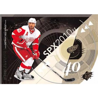 Řadové karty - Zetterberg Henrik - 2010-11 SPx No.36