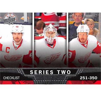 Řadové karty - Zetterberg Henrik, Howard Jimmy, Franzen Johan - 2013-14 Upper Deck No.449