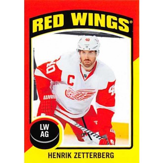Insertní karty - Zetterberg Henrik - 2014-15 O-Pee-Chee Stickers No.ST3