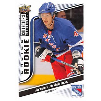 Řadové karty - Anisimov Artem - 2009-10 Collectors Choice No.275