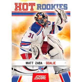 Řadové karty - Zaba Matt - 2010-11 Score No.518