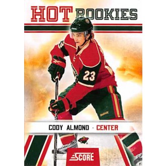 Řadové karty - Almond Cody - 2010-11 Score No.522