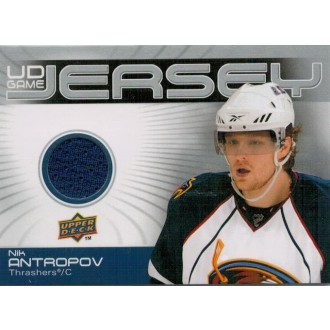 Jersey karty - Antropov Nik - 2010-11 Upper Deck Game Jerseys No.GJ-NA