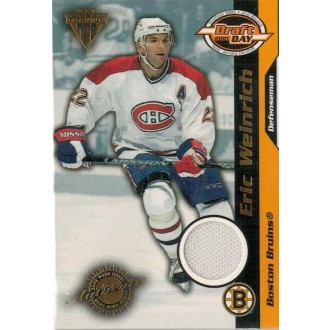Jersey karty - Weinrich Eric - 2000-01 Titanium Draft Day Edition No.9