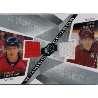 Jersey karty - Backstrom Nicklas, Mueller Peter - 2008-09 SPx Winning Combos No.WC-BM