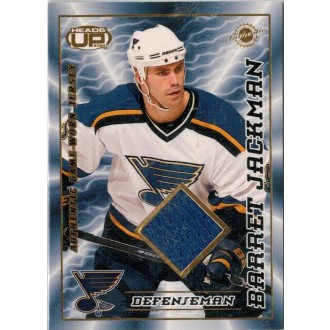 Jersey karty - Jackman Barret - 2003-04 Heads Up Jerseys No.23