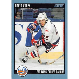 Řadové karty - Volek David - 1992-93 Score Canadian No.166