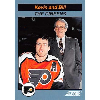 Řadové karty - Dineen Bill and Kevin - 1992-93 Score Canadian No.517