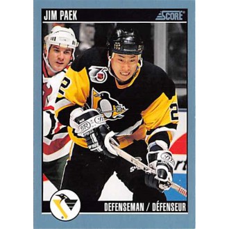 Řadové karty - Paek Jim - 1992-93 Score Canadian No.537