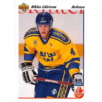 Řadové karty - Lidstrom Nicklas - 1991-92 Upper Deck No.26