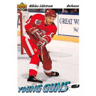 Řadové karty - Lidstrom Nicklas - 1991-92 Upper Deck No.587