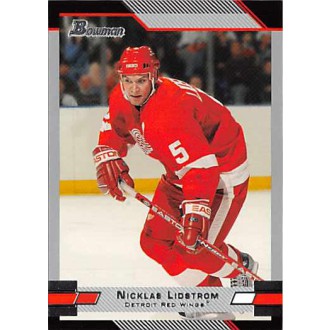 Řadové karty - Lidstrom Nicklas - 2003-04 Bowman No.5