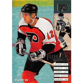 Řadové karty - Juhlin Patrik - 1994-95 Fleer No.155