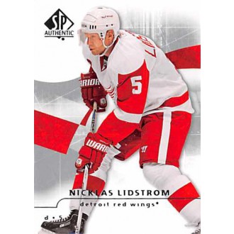 Řadové karty - Lidstrom Nicklas - 2008-09 SP Authentic No.34