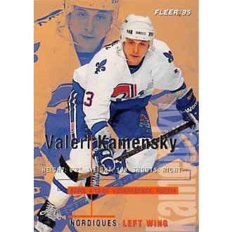 Řadové karty - Kamensky Valeri - 1994-95 Fleer No.177