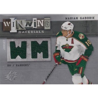 Jersey karty - Gáborík Marián - 2009-10 SPx Winning Materials No.WM-MG