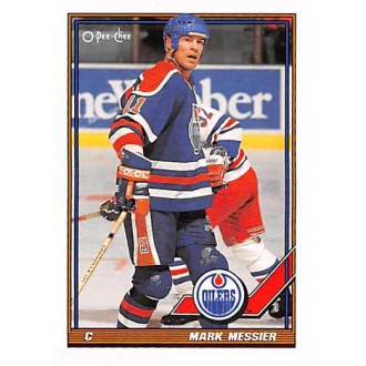 Řadové karty - Messier Mark - 1991-92 O-Pee-Chee No.346