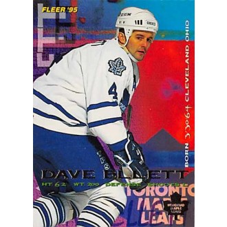 Řadové karty - Ellett Dave - 1994-95 Fleer No.213