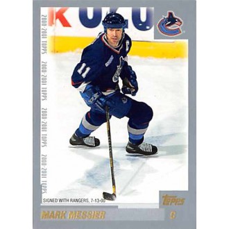 Řadové karty - Messier Mark - 2000-01 Topps No.20