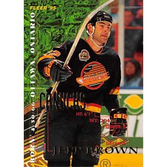 Řadové karty - Brown Jeff - 1994-95 Fleer No.222