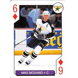 Řadové karty - Modano Mike - 1996-97 NHL Aces Playing Cards No.33