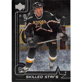 Insertní karty - Modano Mike - 2000-01 Upper Deck Skilled Stars No.SS8