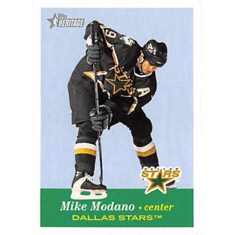 Řadové karty - Modano Mike - 2001-02 Topps Heritage No.8